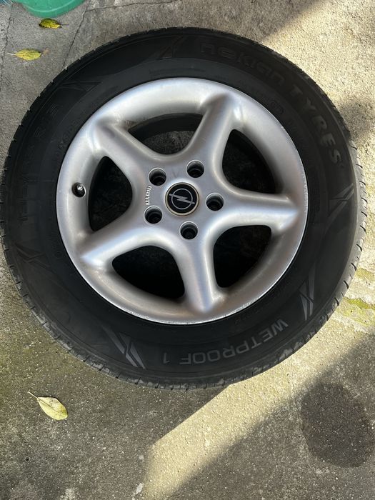 Felgi aluminiowe + opony 5x110 r15
