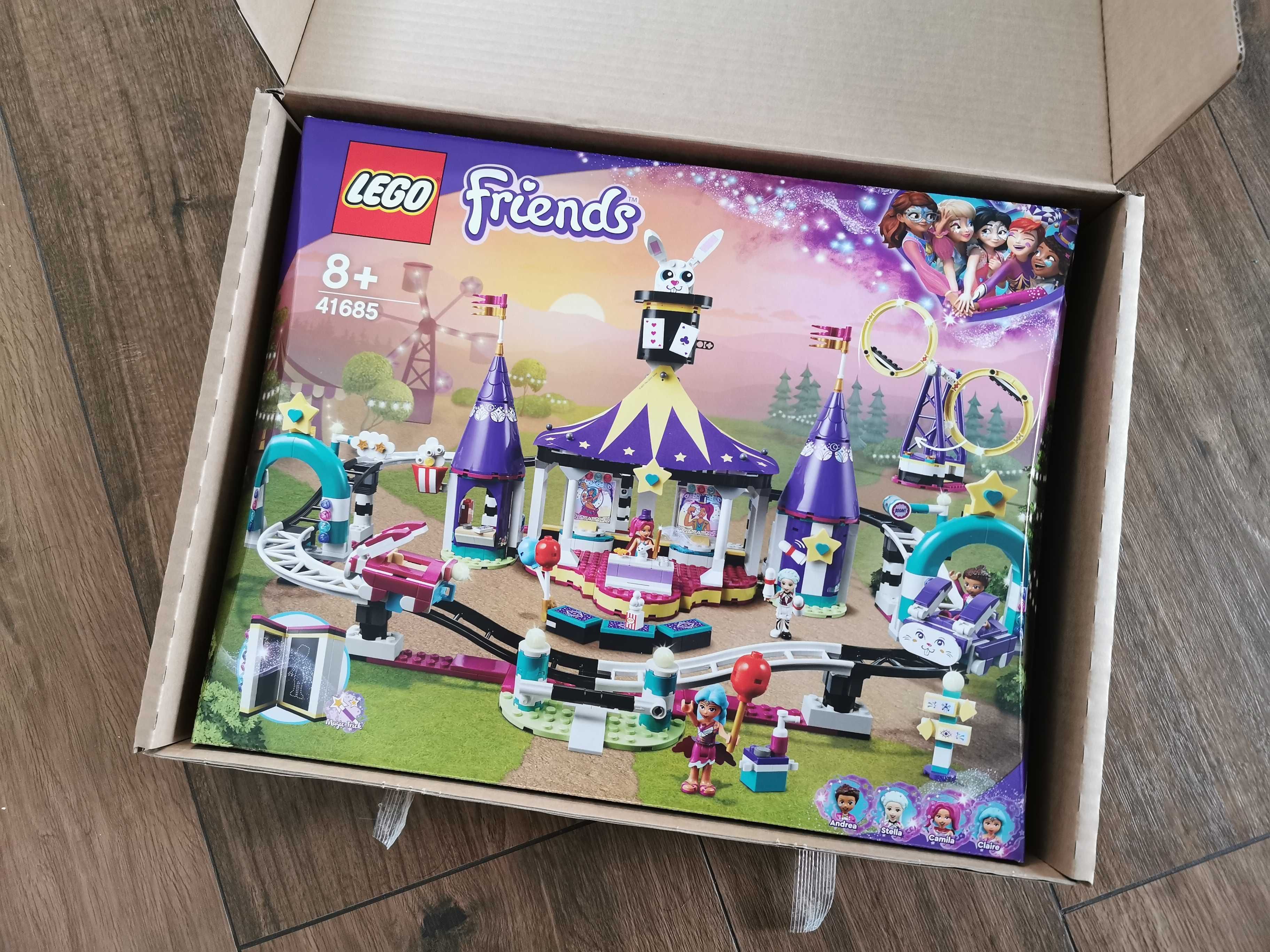 Ogromny zestaw LEGO Friends 41685 Magiczne wesołe miasteczko Prezent