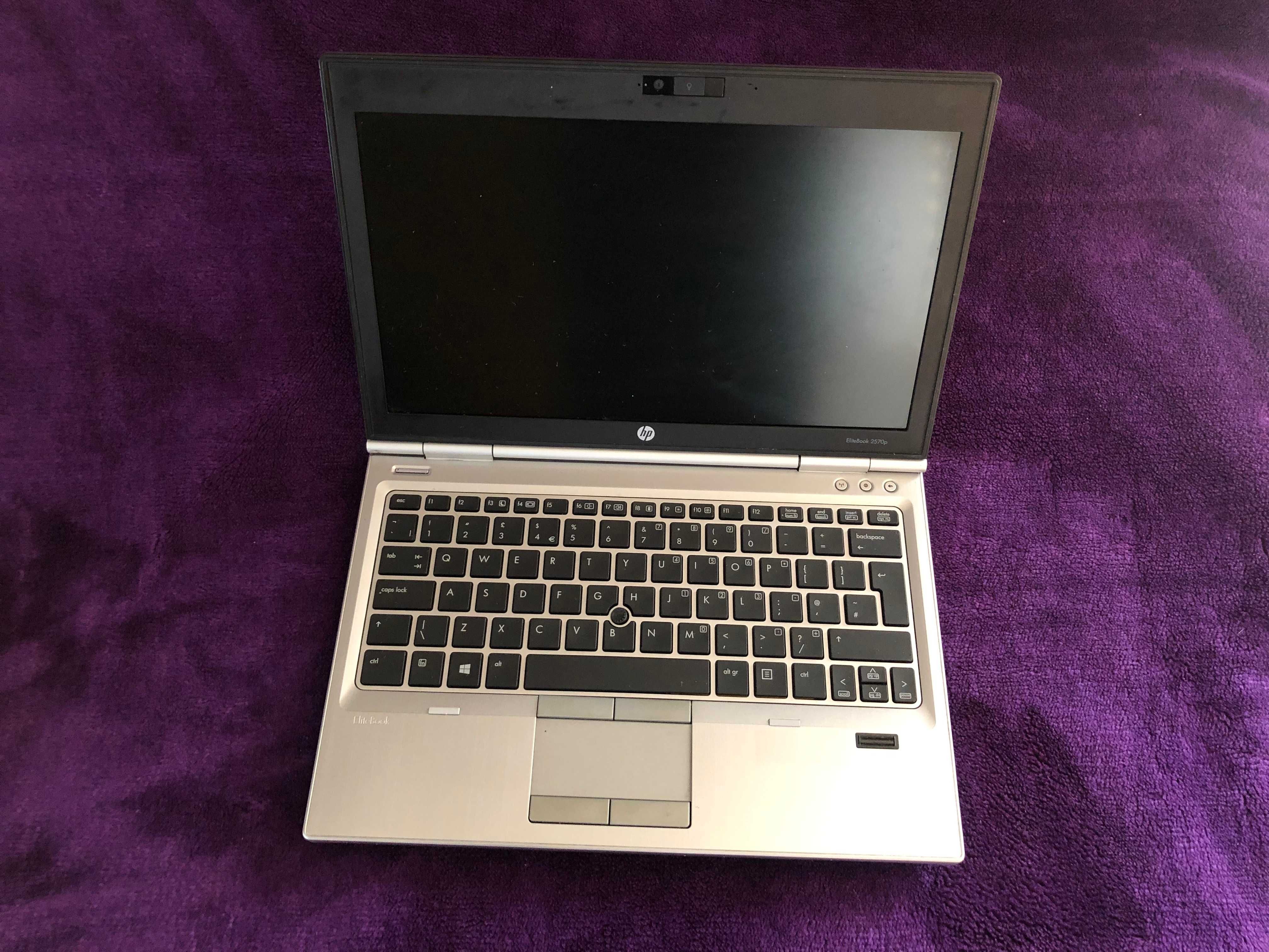 laptop HP elitebook 2570P notebook 12,5'' 2,5GHz 150GB Win10 Pro torba