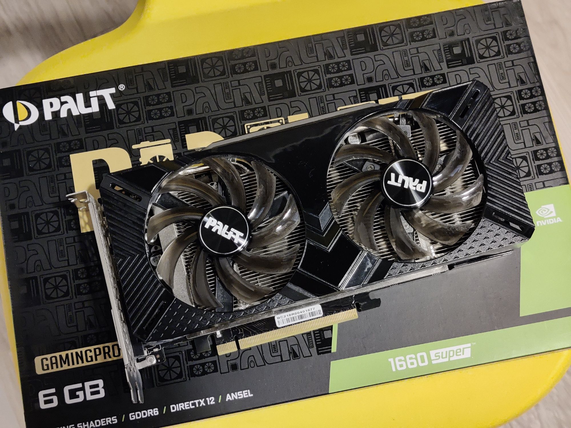 Palit GeForce gtx 1660 6gb SUPER