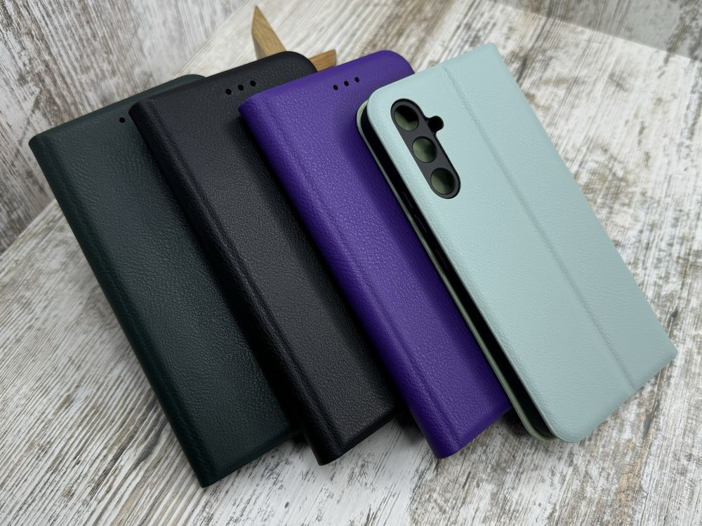 Чехол книжка Leather Case на Samsung A15/ А35/ А55