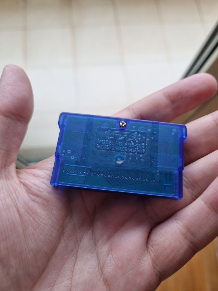 Jogo pokemon sapphire gameboy color advance SP