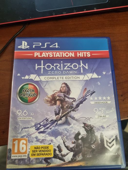 Jogo ps4 horizon zero dawn - português