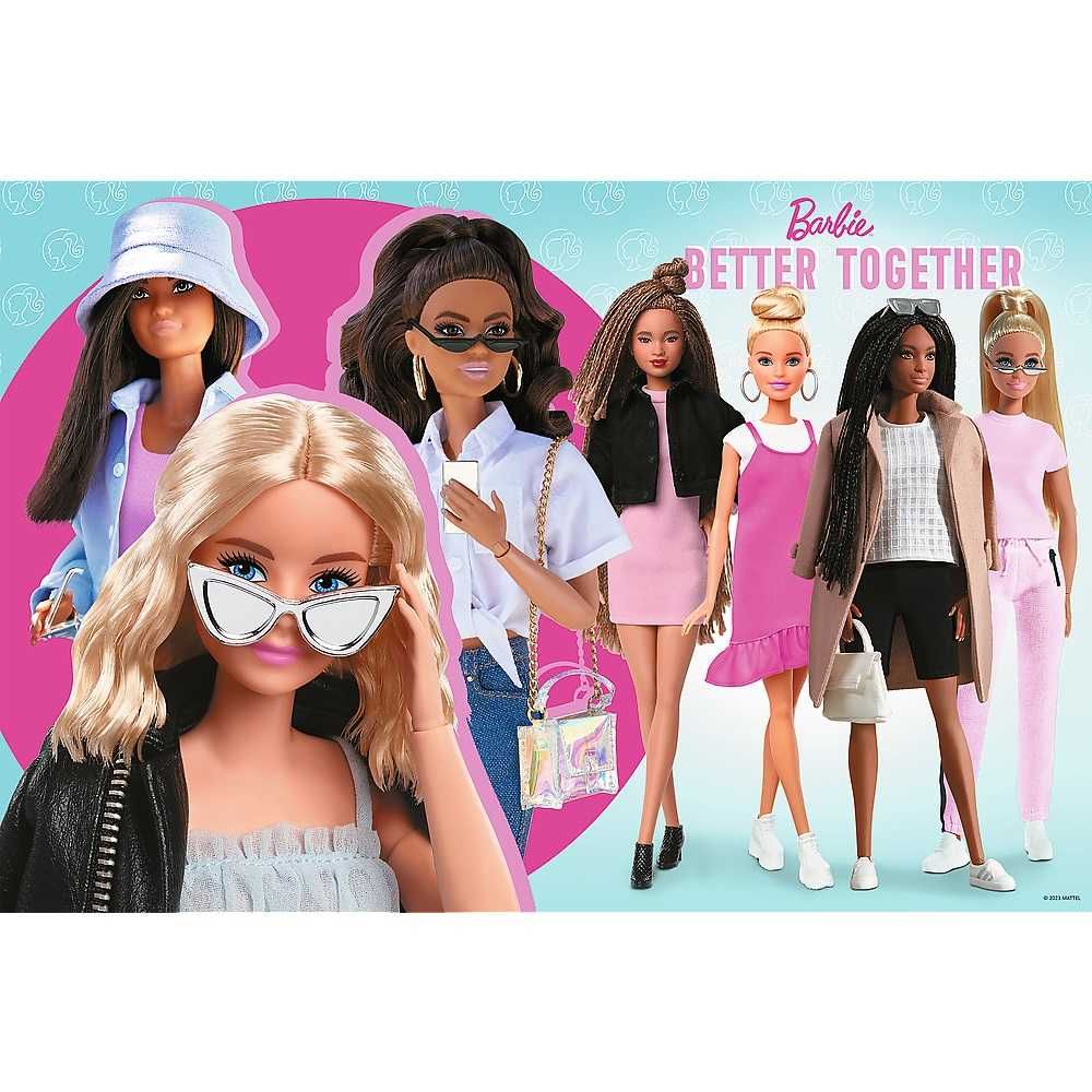 Puzzle 160 el. Trefl Barbie i jej świat 15419