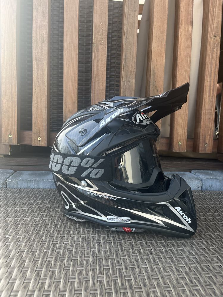 Kask Airoh Aviator 2.1 CARBON M motocyklowy rowerowy cross