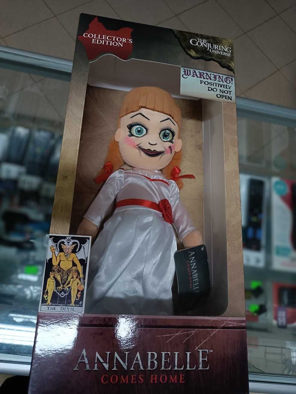 PROMO:Peluche Annabelle 40 cm em giftbox Edição Especial Limitada