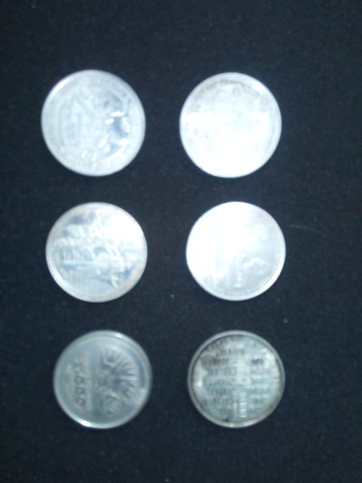 Set de moedas de 1000 escudos