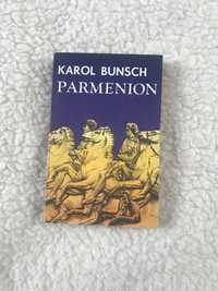 Parmenion - K. Bunsch 1985 r. stara książka powieść historyczna, antyk