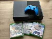 Konsola Xbox One 500 GB + Pad + 3 Gry | Zestaw gotowy do grania!