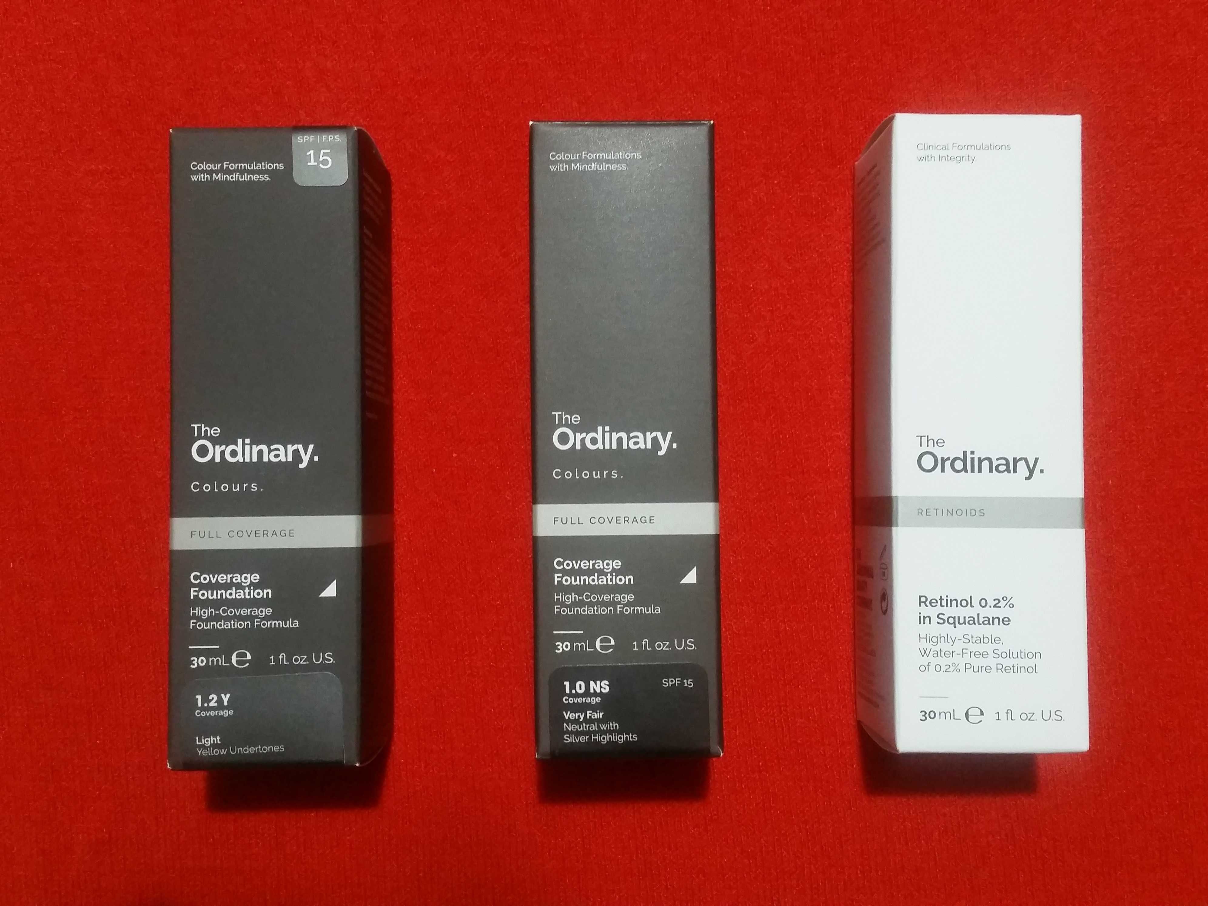 Jasny Podkład The Ordinary Foundation Coverage 1.0N very fair *zUK