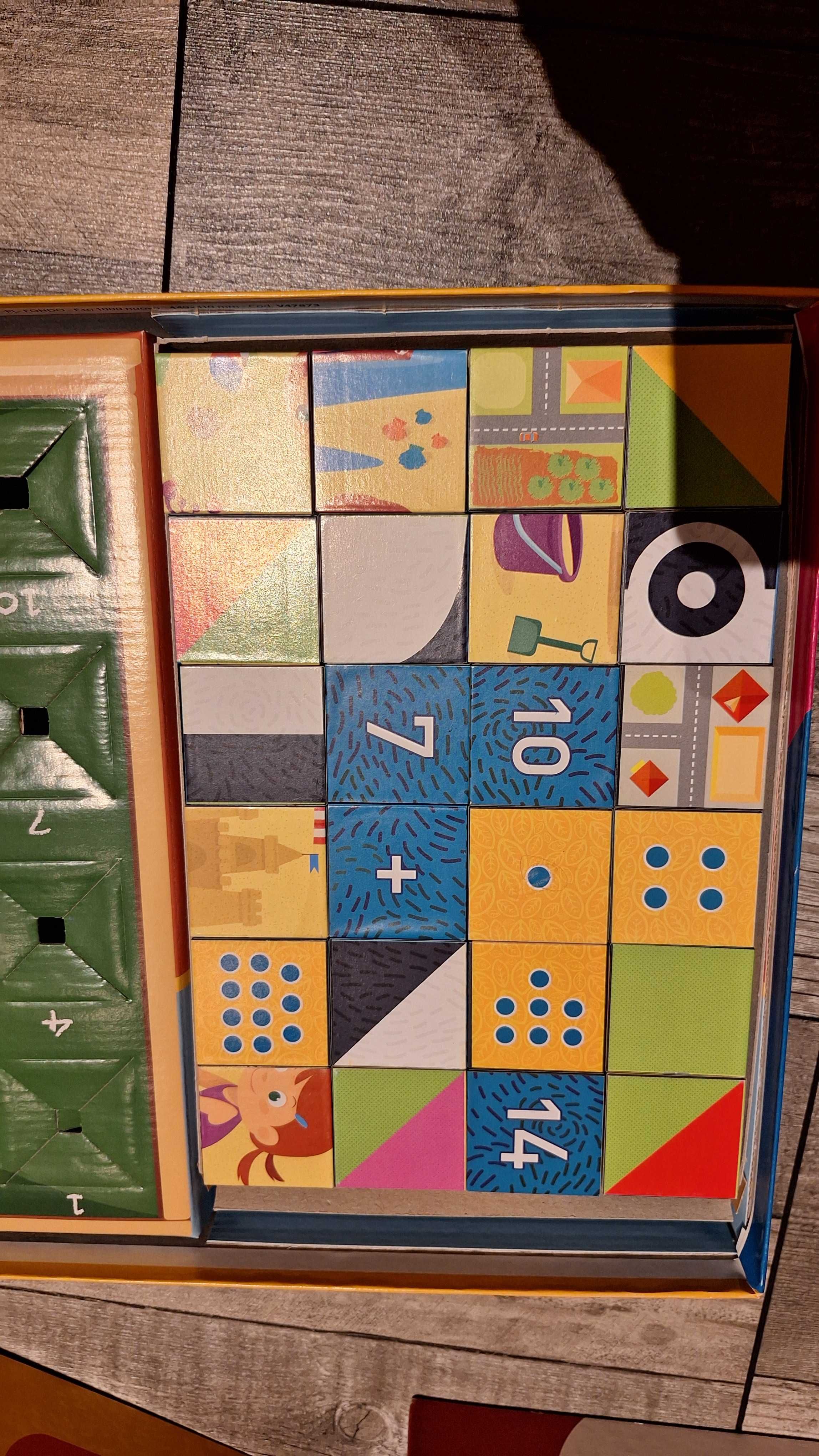 Gry i puzzle w bardzo dobrym stanie