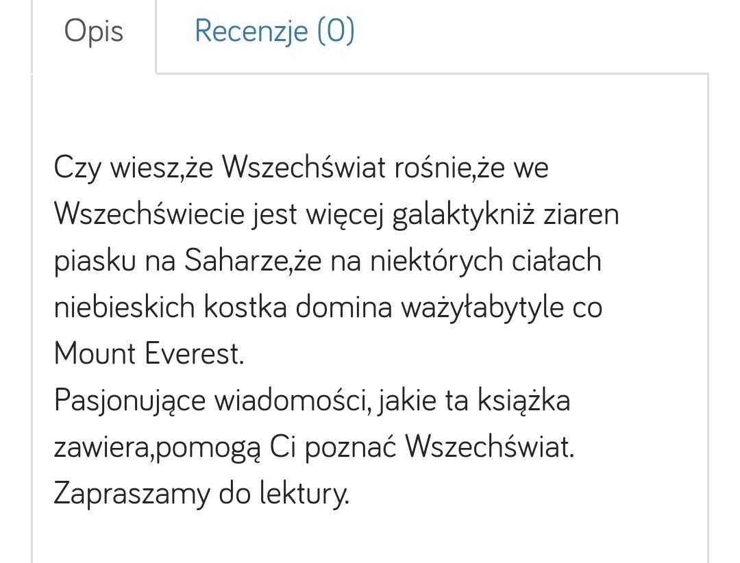 książka odkrywam kosmos