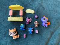 LPS littlest pet shop figurki zabawki kotki 9 sztuk różne paka zestaw