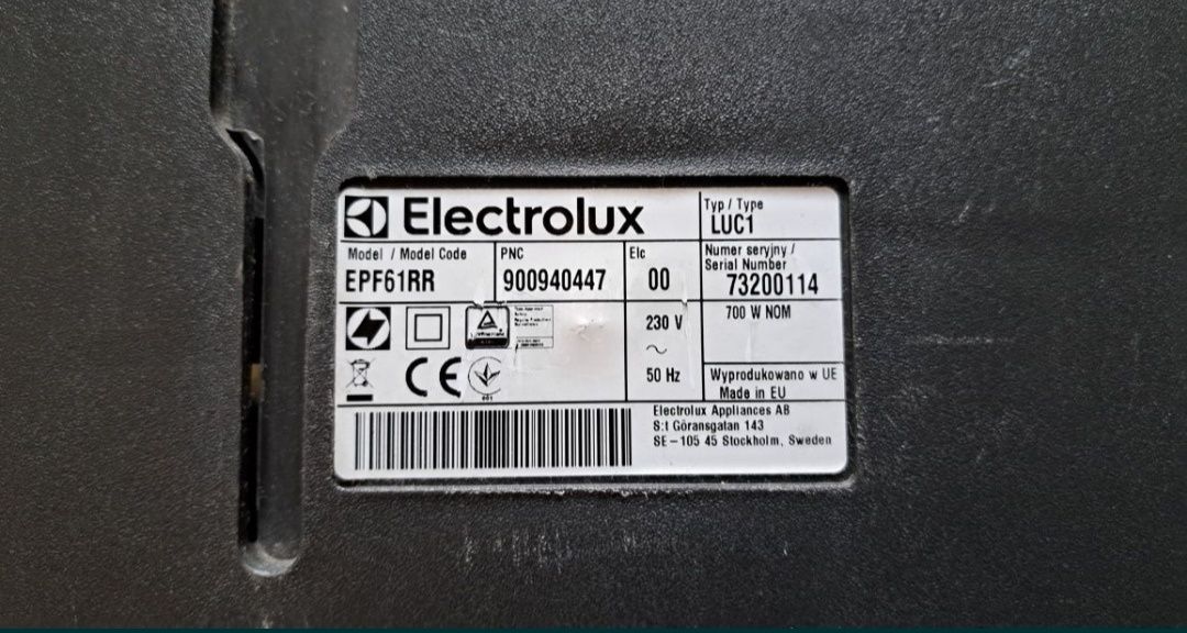 Odkurzacz Electrolux UltraSilencer EPF61RR