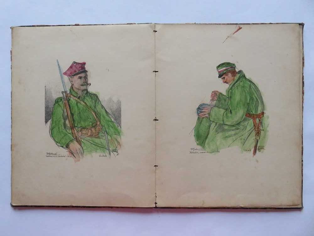 Gutowski. Kozienice. Grupa Legionów Polskich Pułkownika Zielińskiego.