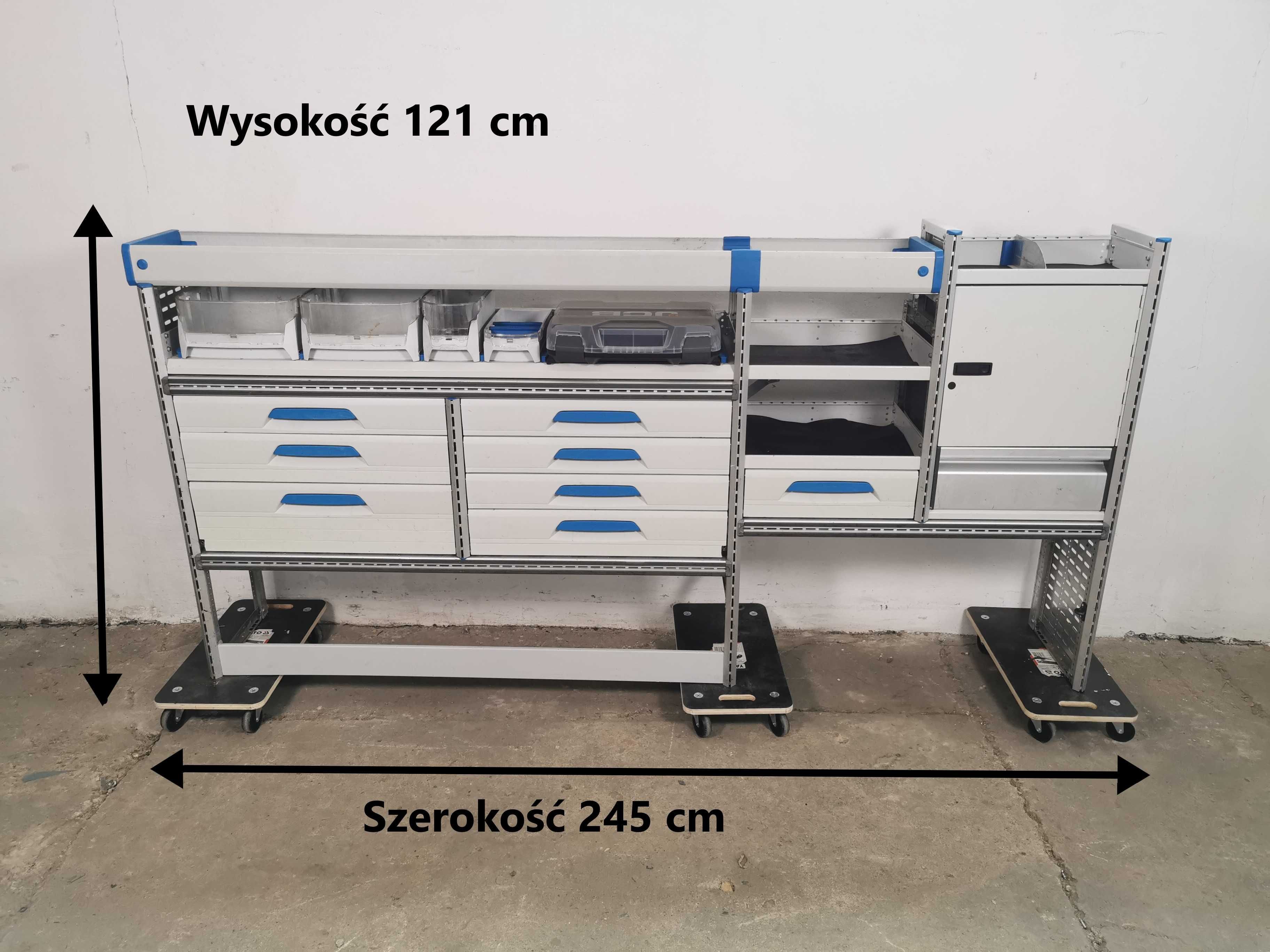 Zabudowa serwisowa warsztatowa VW T6 EXPERT TALENTO PROACE EXPERT VITO