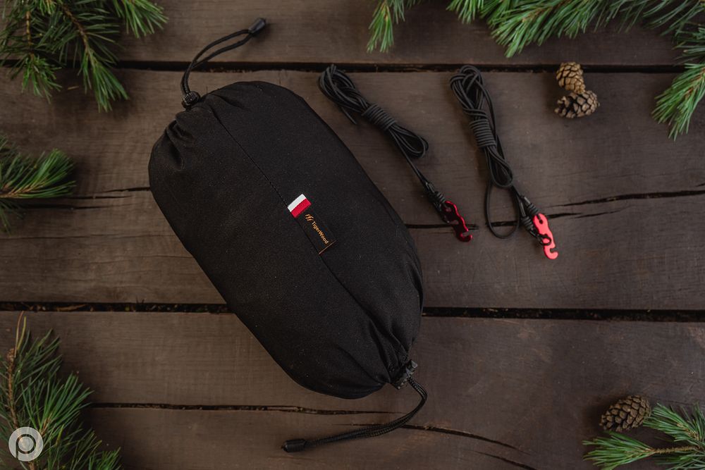 Hamak TigerWood Niedźwiedź czarny + moskitiera (TW.HN-BLK)