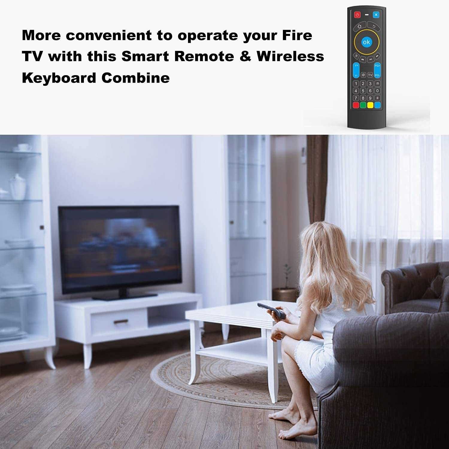 GOWELL bezprzewodowa klawiatura bluetooth pilot tv Android Air Mouse