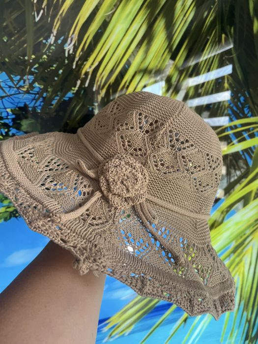 Przepiekny Kapelusz Hand made