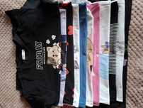 Paczka 11 bluzek dziewczęcych 152-158 +  1 bluza Snoopy