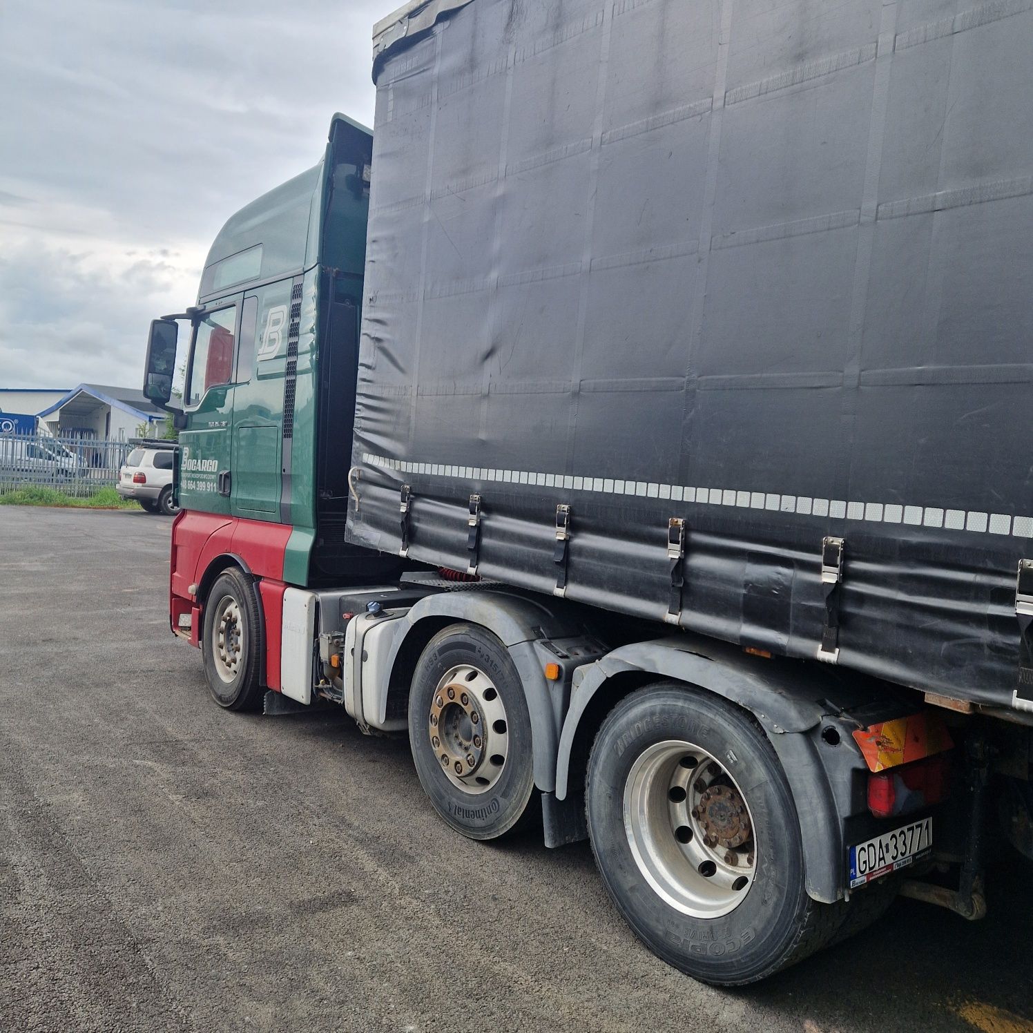 Man 26,480 tgx 6x2 euro 5 oś skrętna. Zarejestrowany jako specjalny