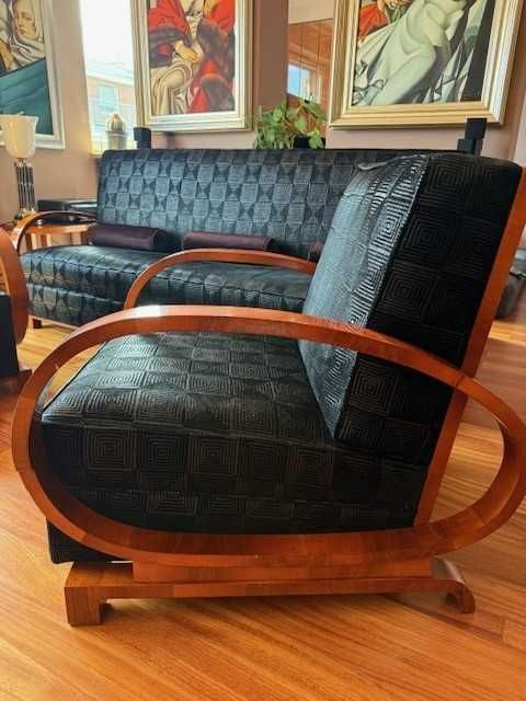 Sofa w stylu Art Deco