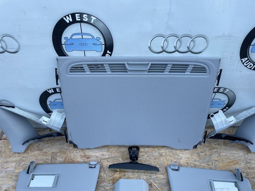 Audi A4 B9 комплектуючі потолка Ауді А4 Б9 накладки на стійки