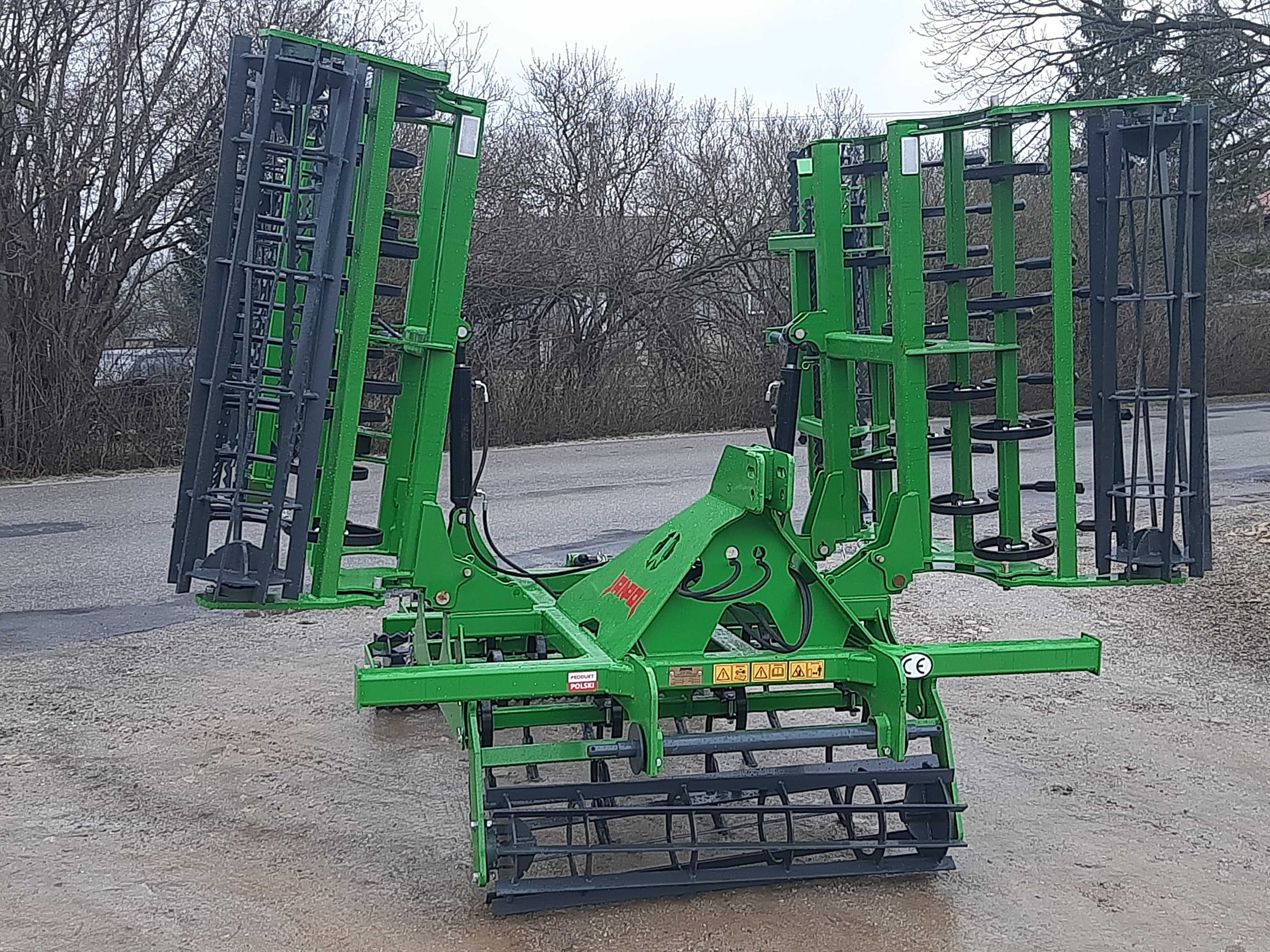 Agregat uprawowo-siewny hydrauliczny JANPOL 3,6-4,2-5m OD RĘKI