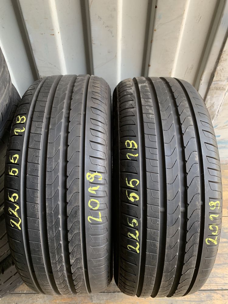 Dwie opony pirelli cinturato p7 225/55/18