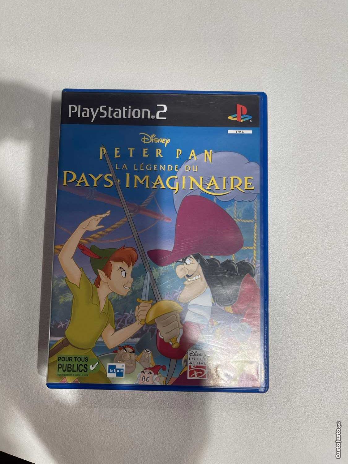 PlayStation 2 Jogo Peter Pan A Lenda Da Terra Imaginária