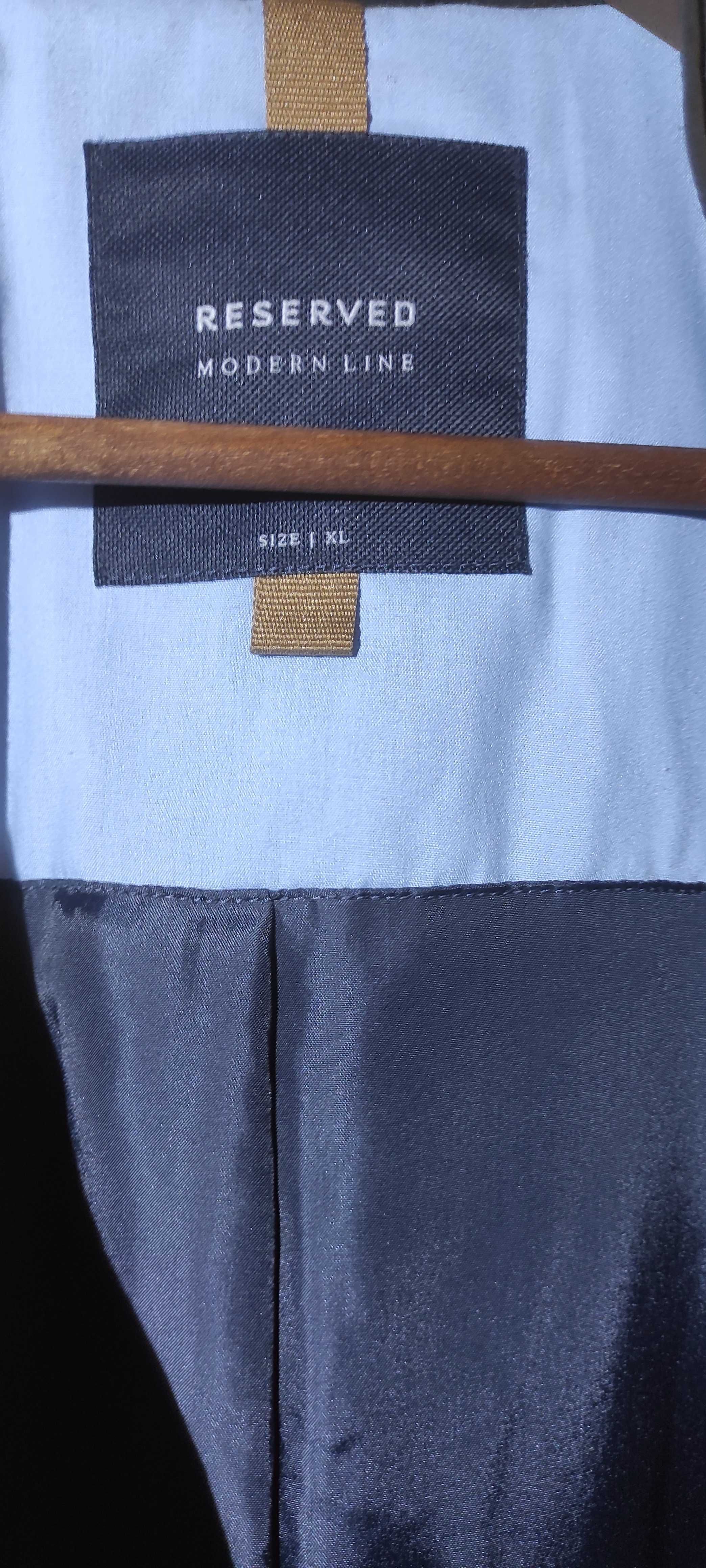 Elegancka kurtka Reserved kolor czarny rozmiar XL stan bdb