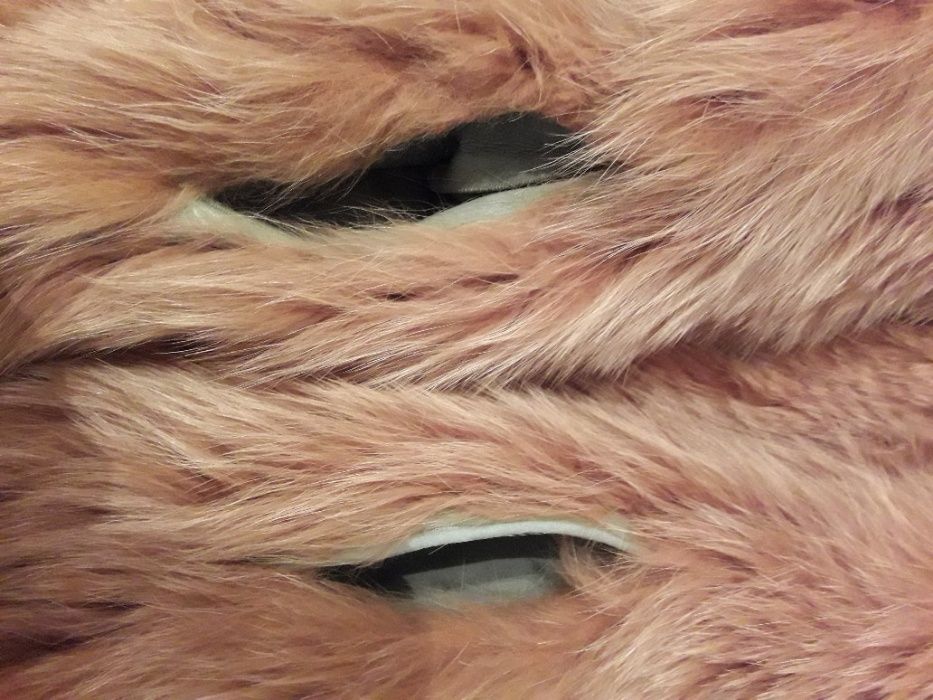 лиса шуба лисья полушубок из лисы большой размер натуральный мех