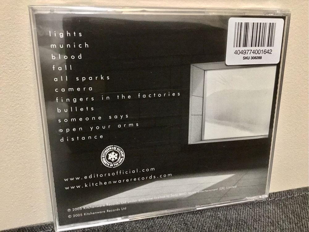 Editors: The Back Room [CD]   (UK)  Limited