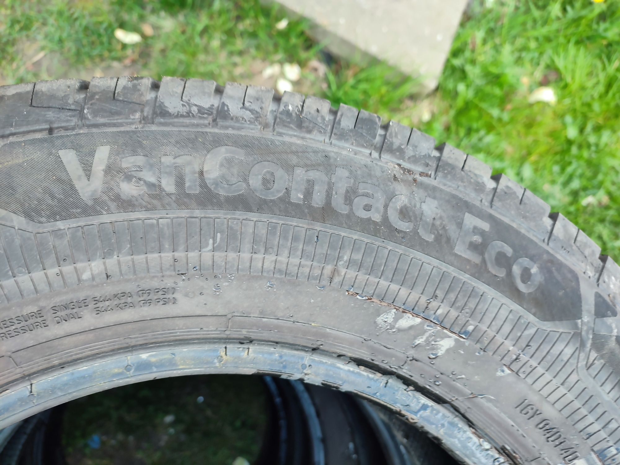 Opony letnie continental vancontact eco 235/65 R16C komplet