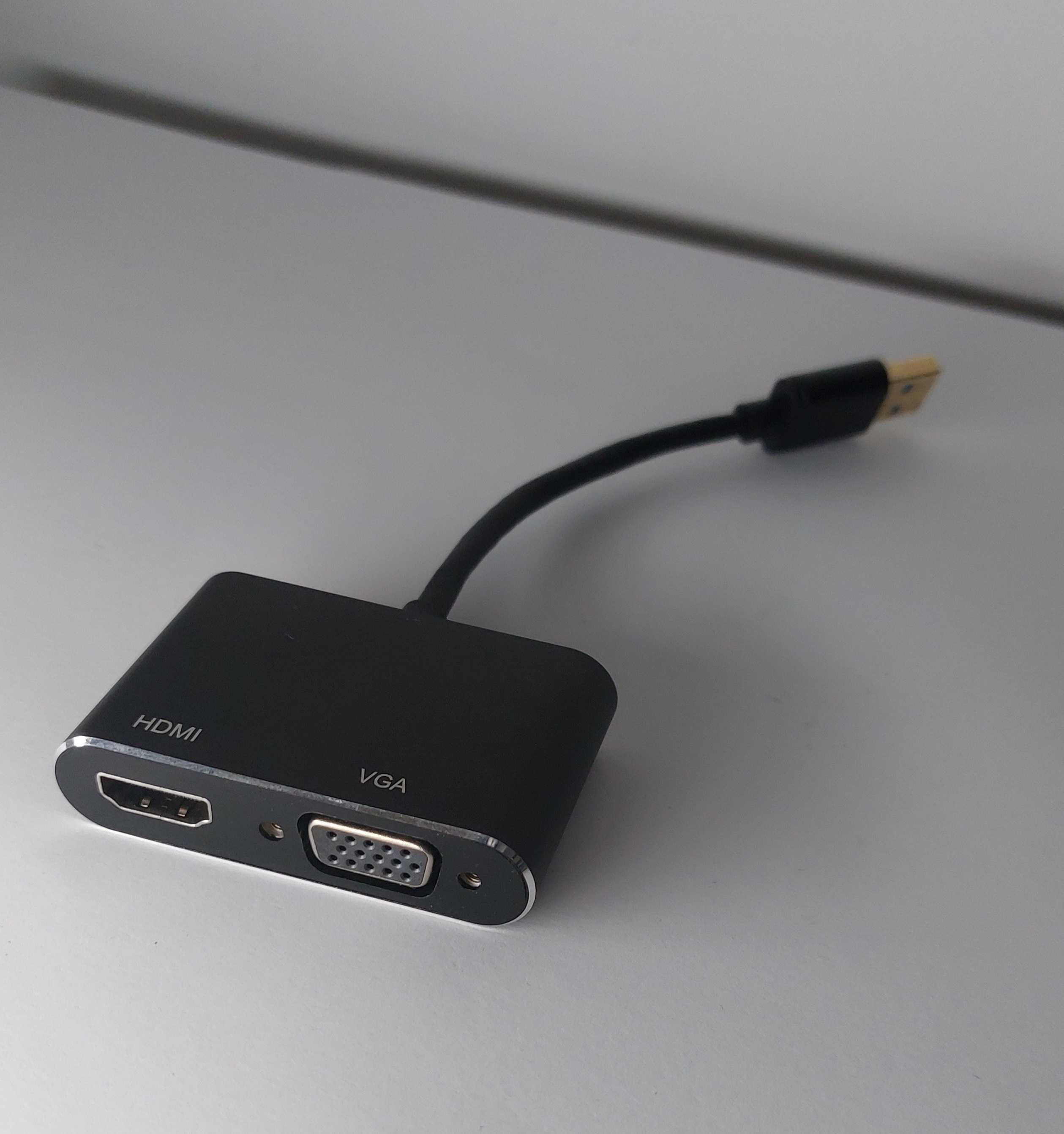 Adapter Video USB na HDMI/VGA