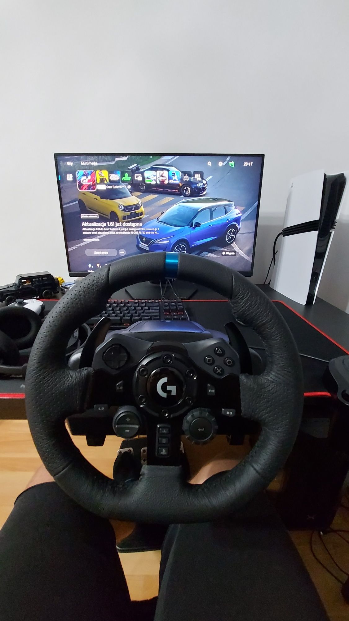 Logitech G923 + Shifter + Pedały GWARANCJA 2 LATA