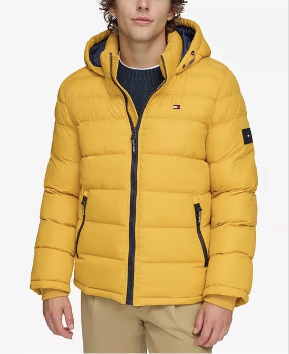 Куртка мужская Tommy Hilfiger М желтая осень зима