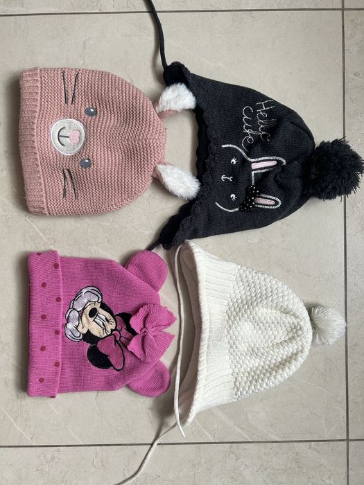 Шапка і снуд H&M 1-2 роки/ C&A зимова / ergee демісезона для дівчинки