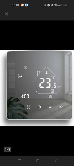 Sterownik Beok TGR85WIFI-WP WiFi  Smart home