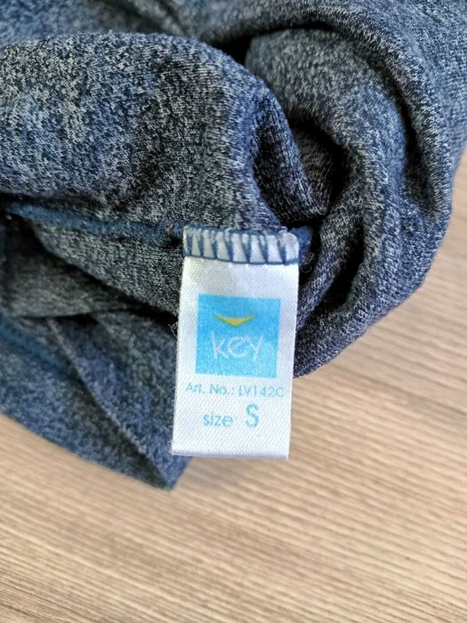 Bluzka damska podkoszulek top granatowa S