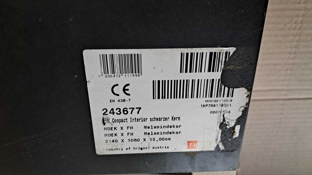 Продам Евро текстолит HPL (Австрия) 2140х1060х15