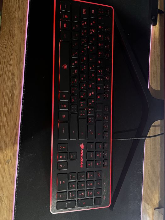 Ігрова Радужна клавіатура Cougar vantar