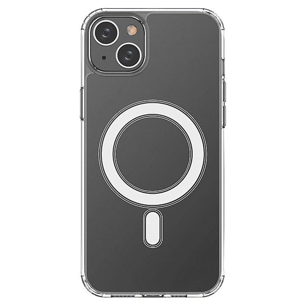 Etui magnetyczne Clear Magnetic Case z MagSafe do iPhone 15 Plus - prz