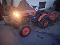 Mini traktorek Kubota b6000 z glebogryzarka