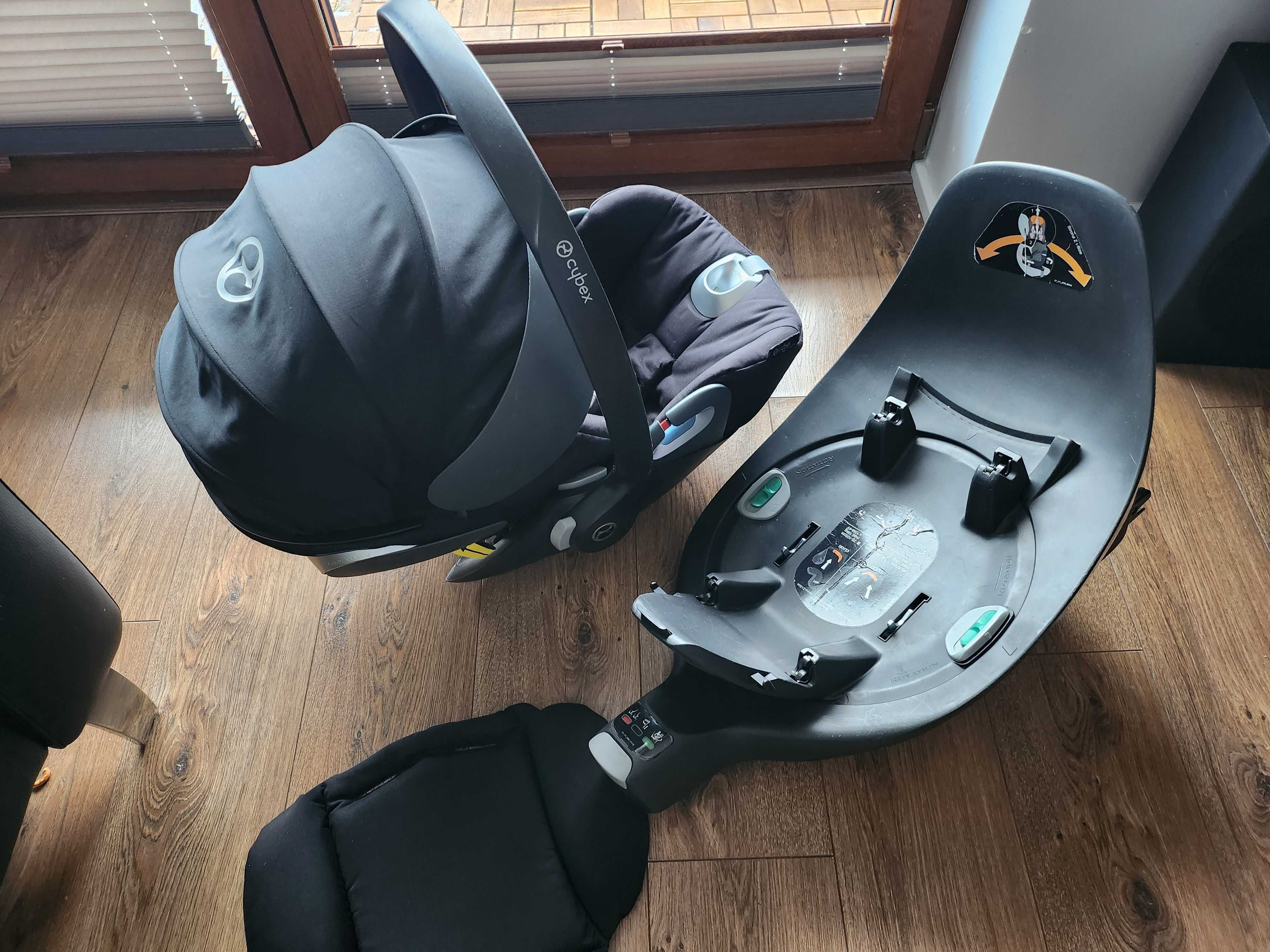 Fotelik Cybex Cloud Z Platinum z bazą obrotową isofix