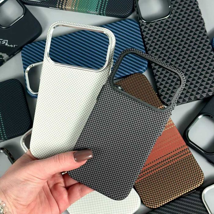 Чехол айфон 17 про макс карбоновый з MagSafe и др модели Чохол айфон