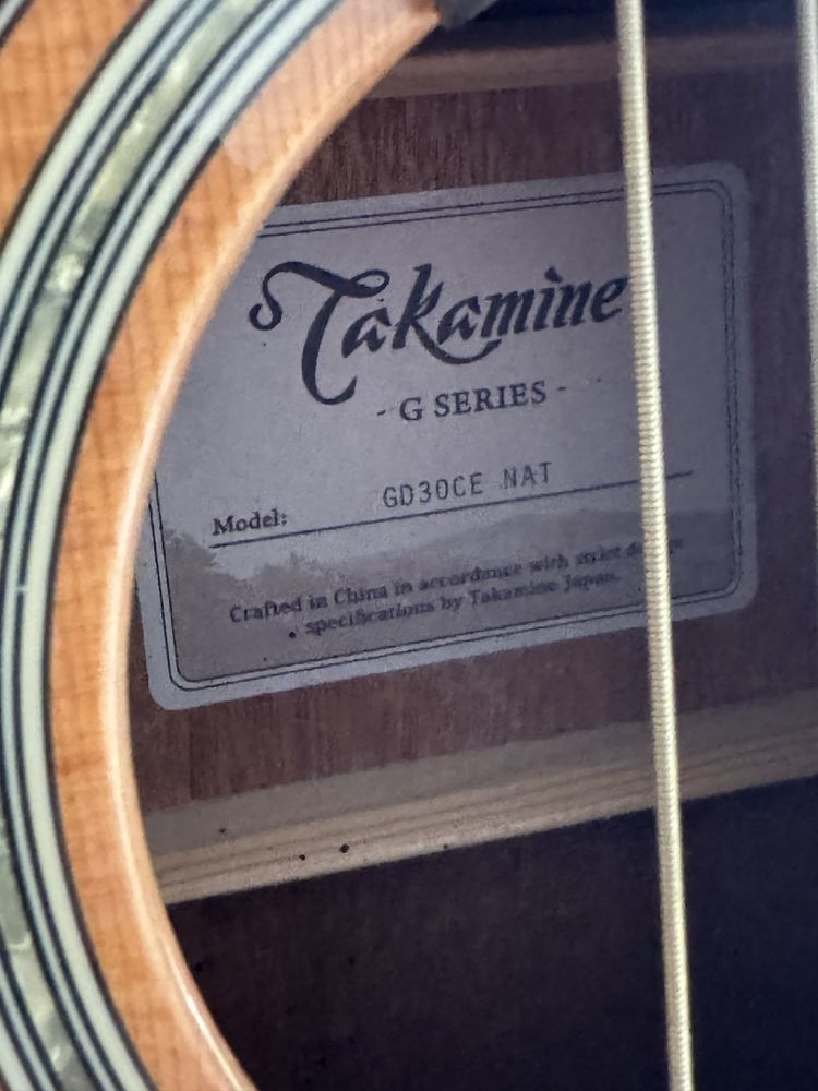 Guitarra Takamine GD-30CE Nat