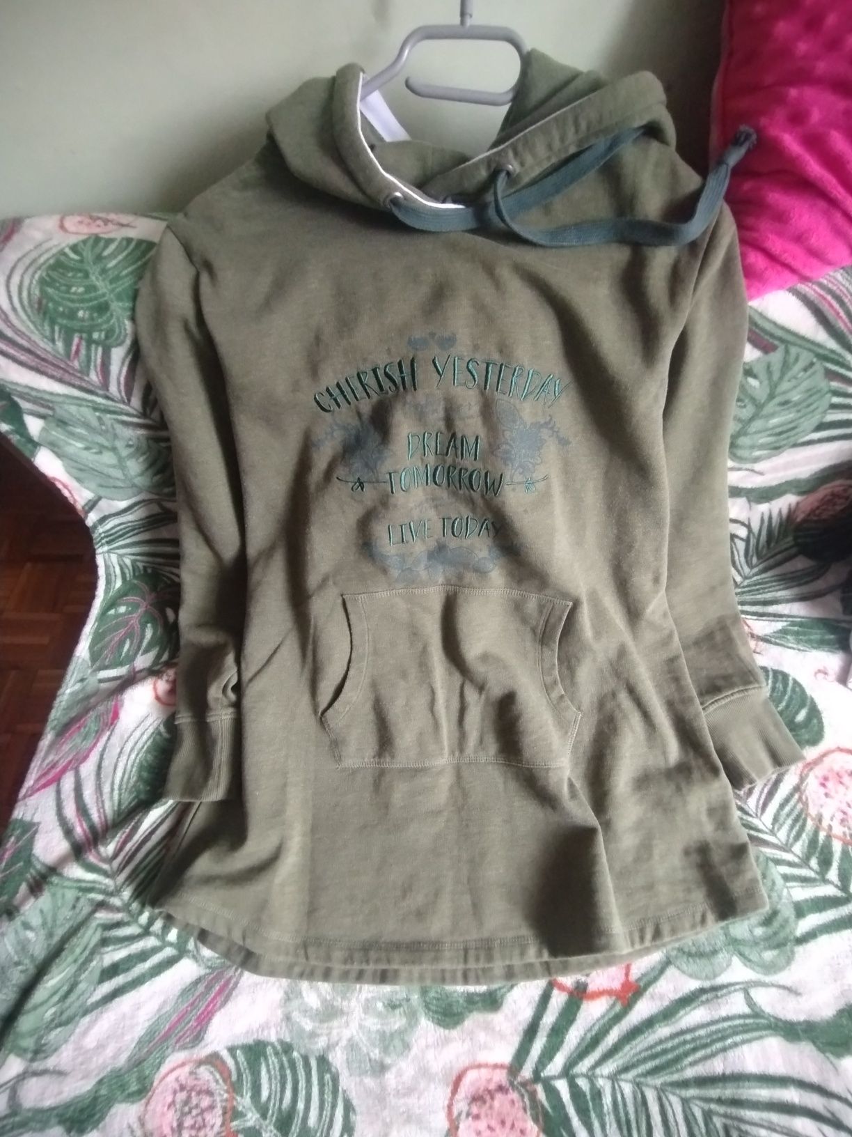 Bluza z kapturem oversize L