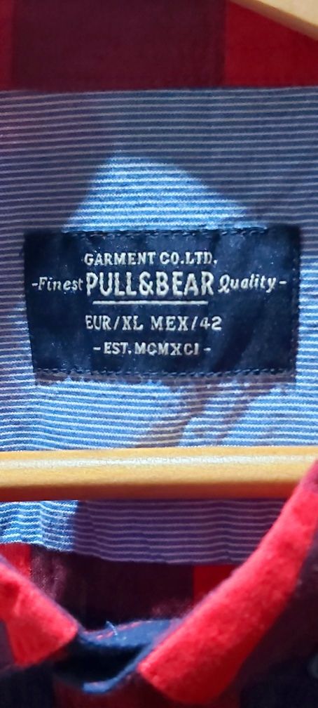 Camisa xadrez " Pull&Bear "