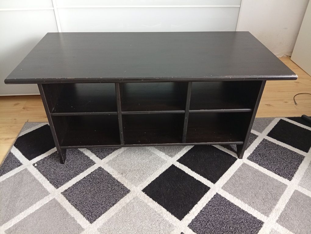 Ikea Leksvik stolik drewniany